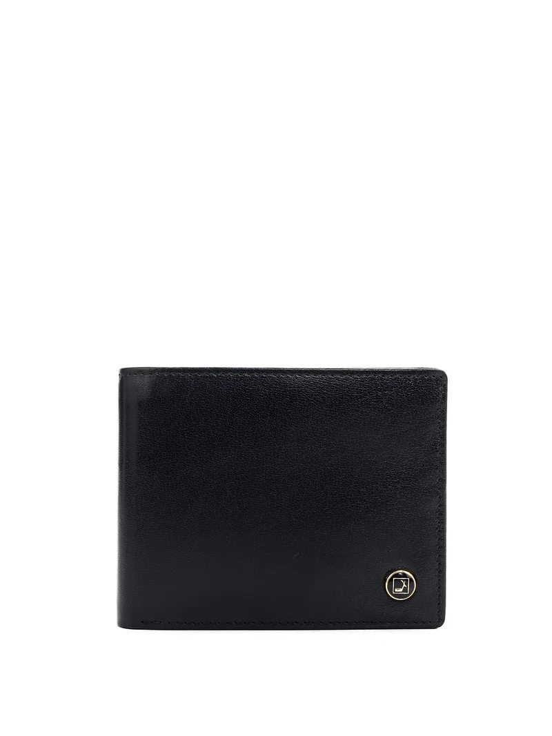 Genuine Leather Black Mens Wallet