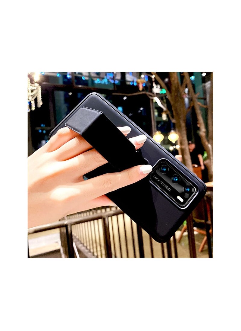 اس-توب - غطاء حماية مسكه سامسونج s21/s22/a22/a32/a12/s21fe/note9/s22ultra/note10plus/note20ultra/s20ultra/s21plus/s22plus/اللون اسود - Image 1