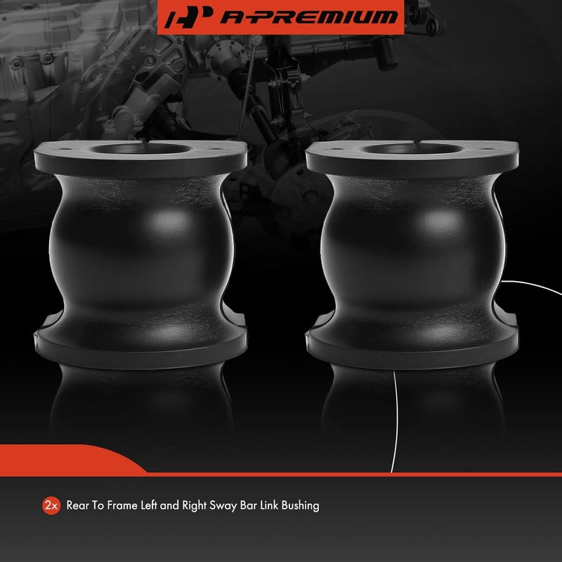 A-Premium Rear Sway Bar Bushing Kit for Honda Civic - Image 3