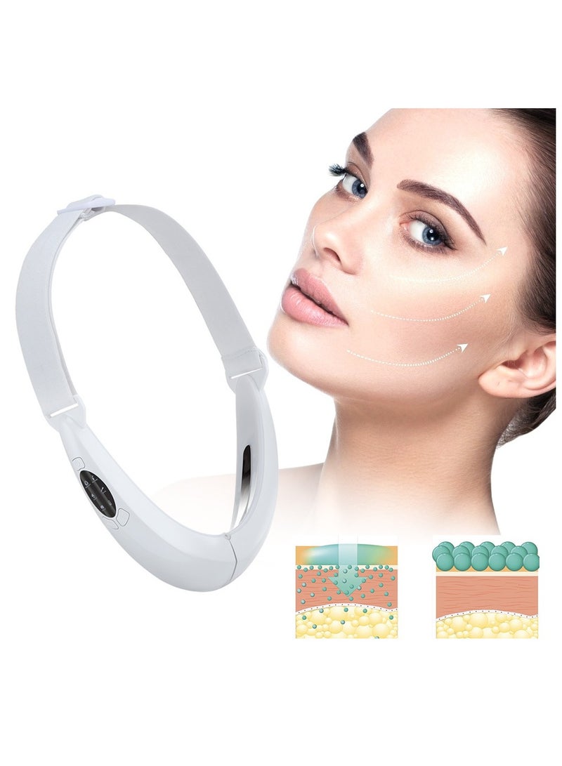 general Electric V Face Beauty Meter USB 8 Speed V Face Shaping Massager V-Face Lifting Repair Protection Red Blue Light Promotes Metabolism Improves - Image 2