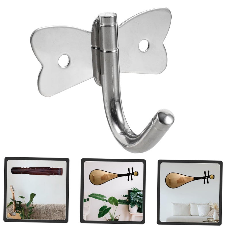Metal Wall Mounted Coat Rack With Hand Towel Hook - Image 4