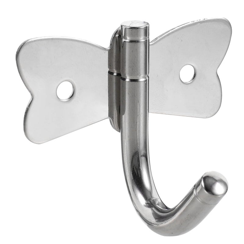 Metal Wall Mounted Coat Rack With Hand Towel Hook - Image 2
