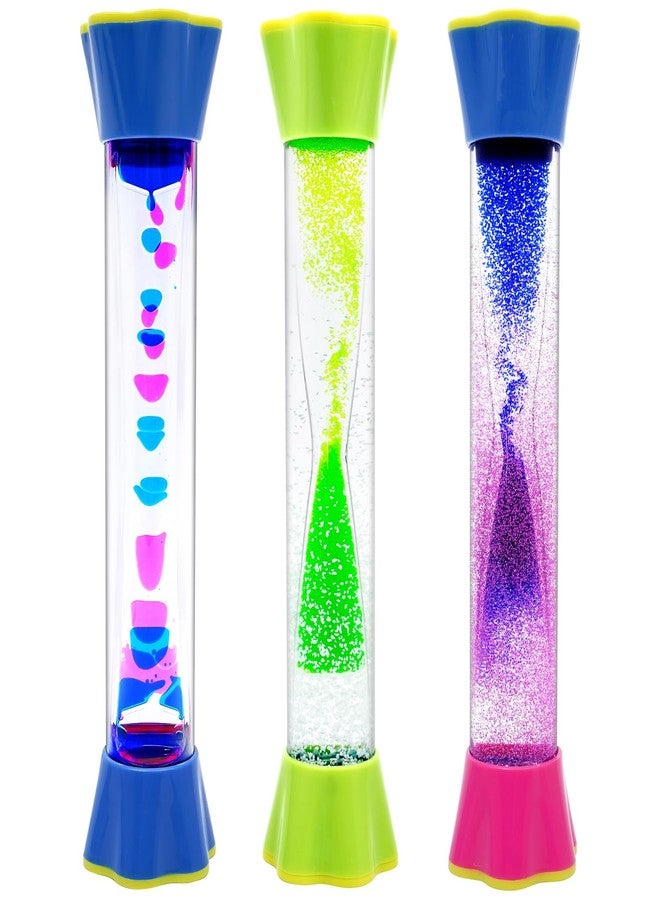 YUE MOTION Liquid Motion Bubbler Visual Sensory Toys - Calming Visual Play for School, Home, Office, Stress Relief and Focus - Fidget Sensory Tube Stocking Stuffers, Novelty Gifts - Image 1
