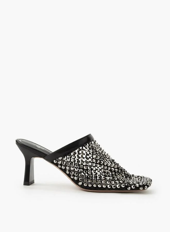 سيليست Women Flared Heel Mule