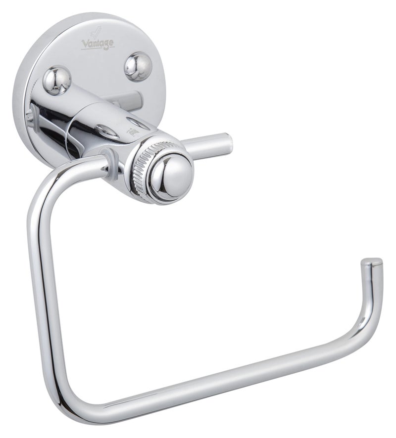 Vantage VEN-4007 100% Brass Toilet Paper Holder with Wall Mounted Design for Bathroom Chrome Finish Washroom Napkin Holding Sanitary Hardware For Clean & Tidy Space - Image 2