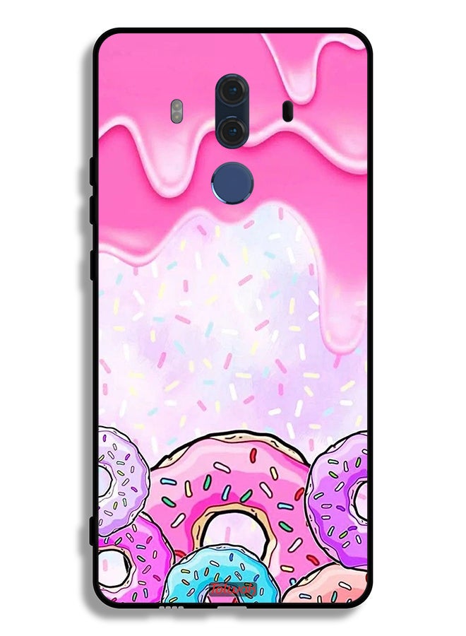 Tolwak Huawei Mate 10 Pro Protective Case Cover Donut Colors - Image 2