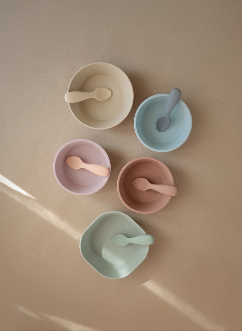 Mushie Silicone Bowl Dried Thyme - Image 3