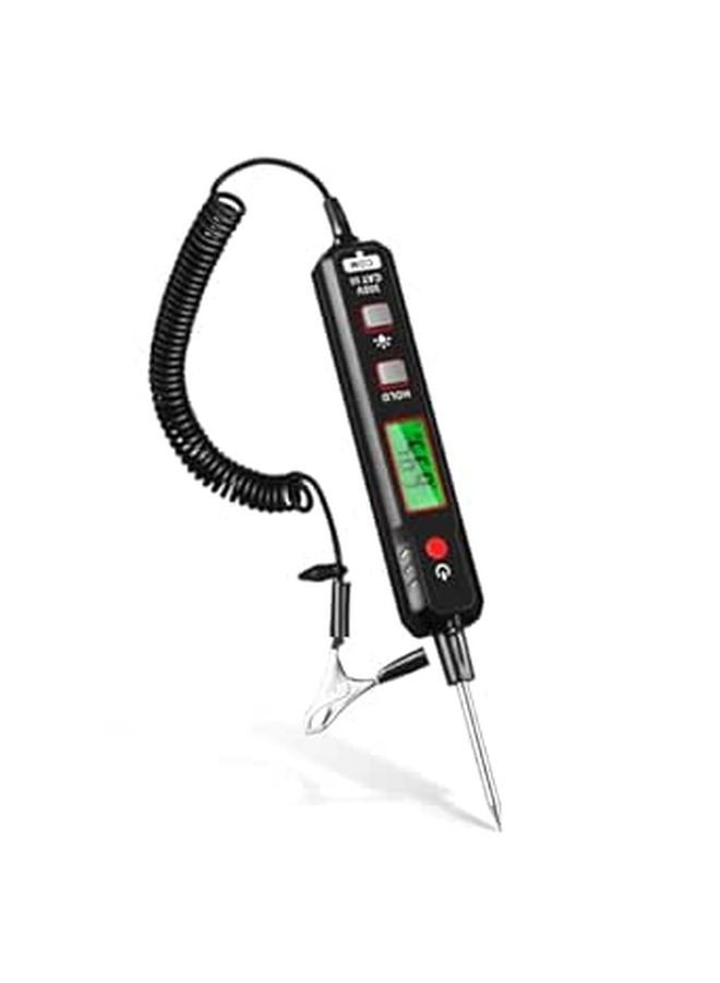 LED Digital Display Auto Circuit Tester Low Voltage Test Light for Car Motorcycle Electrical Diagnostics - Image 1