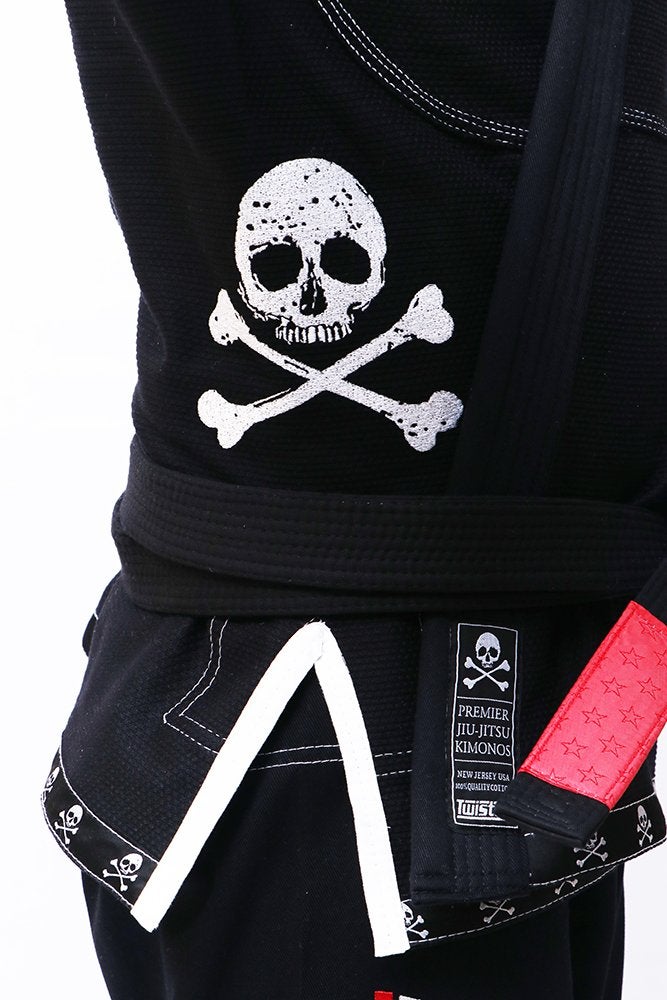 Twister Progress 5.0 Brazilian Jiu Jitsu Gi | BJJ Gi | Lightweight Preshrunk Pearl Weave | With Pants and Jacket 475gram (BLACK, A1) - Image 5