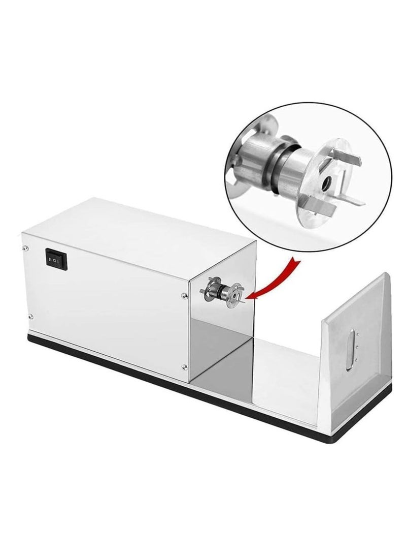 ELTRAZONE NEW Stainless Steel Manual Spiral Potato Chips Slicer – Tornado Potato Chips Cutter with Vegetable Slicer for Kitchen, Lightweight, Versatile Slicing Tool for Homemade Chips & Veggies - Image 4