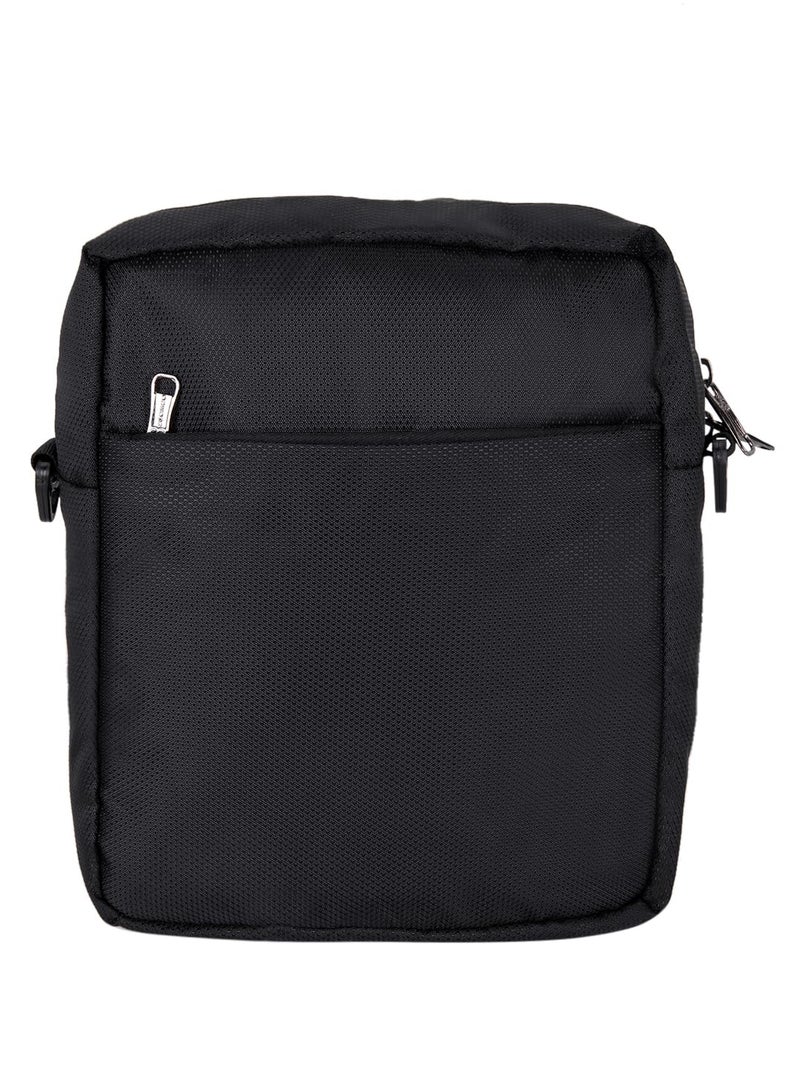 COSMUS Unisex Rome Crossbody Shoulder Sling Bag For Ipad/10-Inches Tablet - Black - Image 4