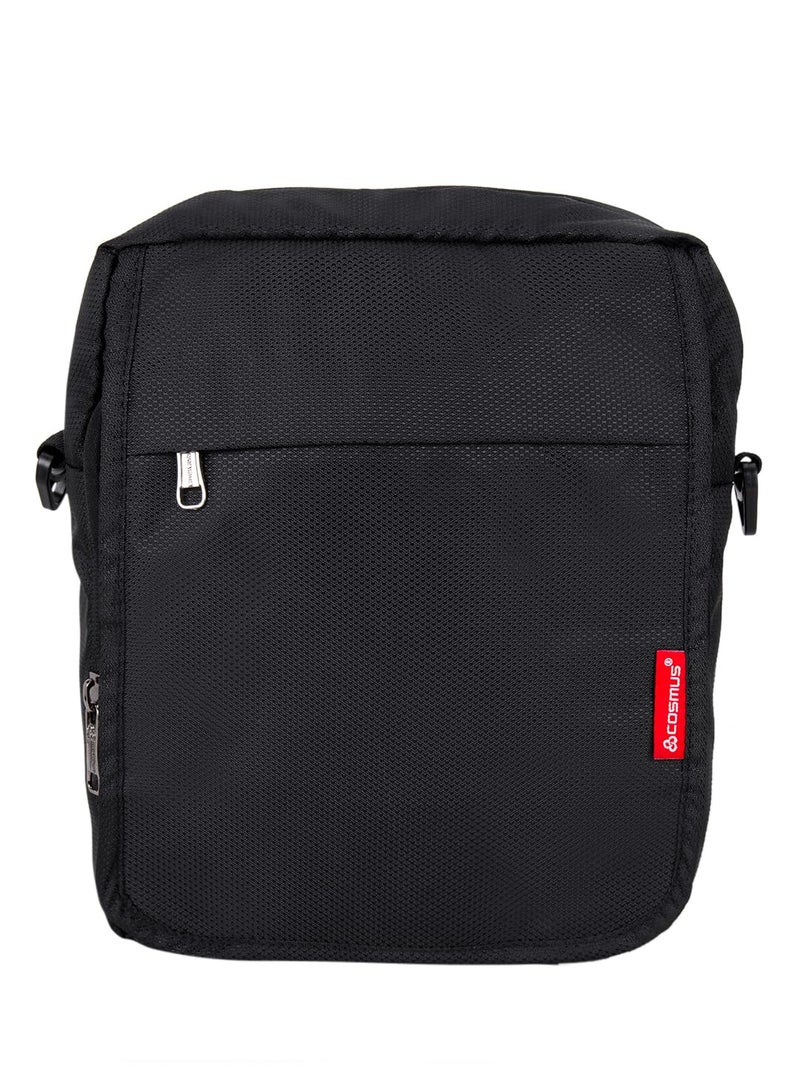 COSMUS Unisex Rome Crossbody Shoulder Sling Bag For Ipad/10-Inches Tablet - Black - Image 2