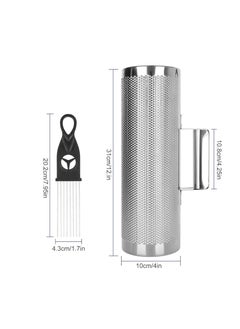 Megarya Permium Latin Percussion Metal Guiro Shaker Stainless Steel Guiro Instruments By Megarya Musical Instruments  - Image 2
