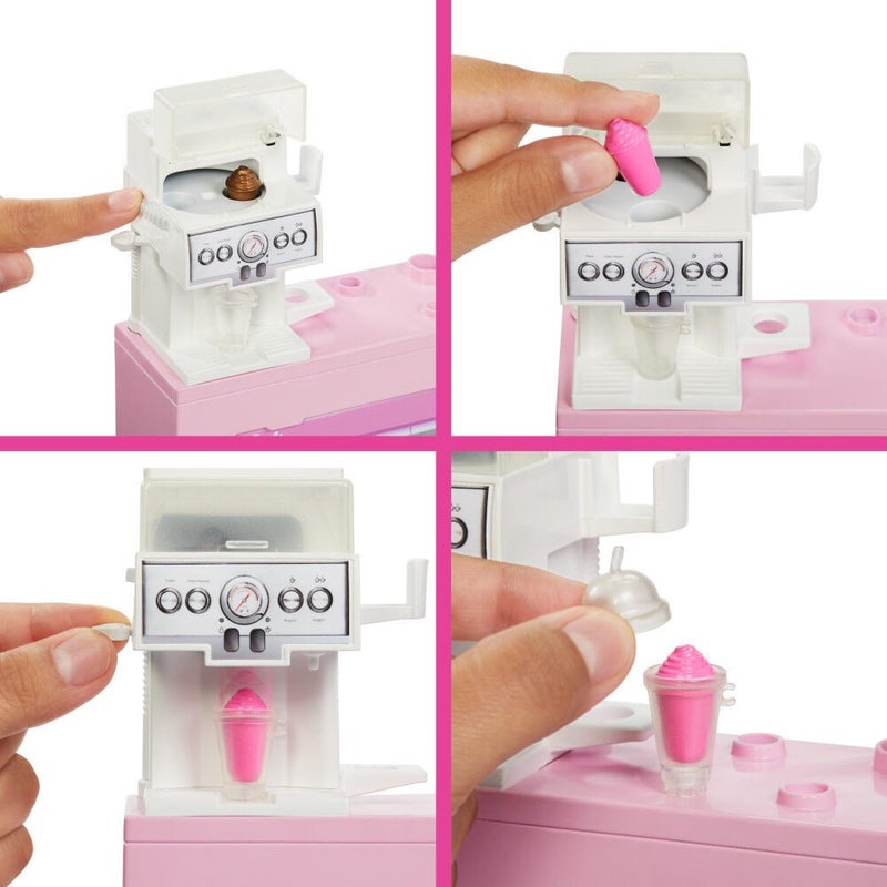 Barbie You Can Be Anything Coffee Shop Playset With 12 Accessories - Image 2
