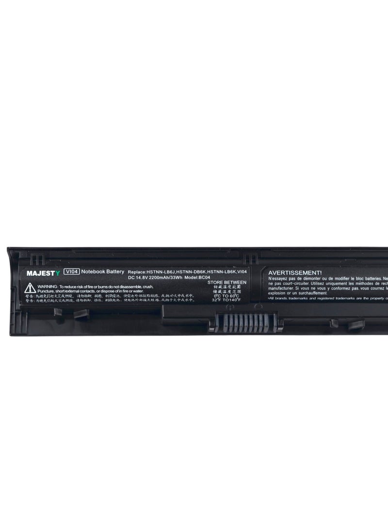 Majesty replacement VI04 Laptop Battery for HP Envy 14 15 17 Series HP Pavilion 15 17 Notebook Series TPN Q139 Q140 Q141 Q142 Q143 Spare 756743-001 - Image 4
