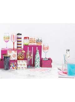 C.R. Gibson X&O Paper Goods Qwgo 20898 30' 30Th Acrylic Wine Glass 12 Oz Dirty 30 Birthday  - Image 2