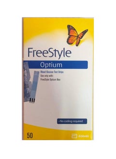 FREE STYLE Free Style Optium - 50 test Strips  - Image 2