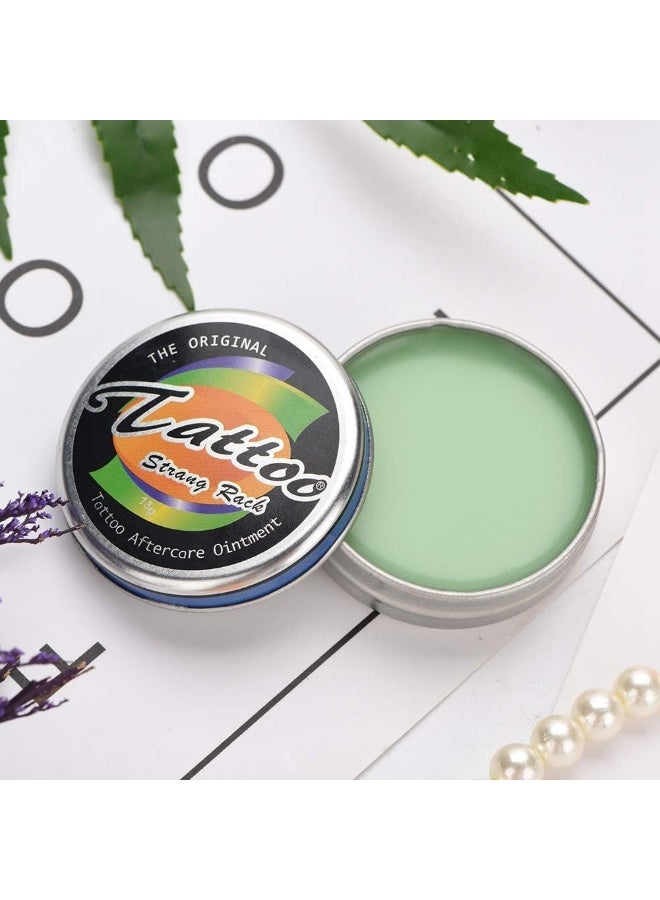 Meetion 1pc Tattoo Aftercare Cream for Healing Tattoo Recover Creams Vitamin A&D Ointment for Fresh and Old Tattoos Professional Anti Scaring Cream (15g) - Image 3