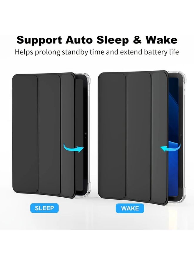 Navy Blue Smart Cover for Galaxy Tab A 10 1 2016 T580 T585 with Auto Sleep Wake Function - Image 4