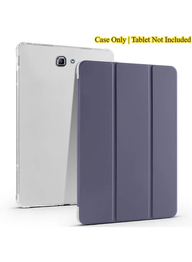 Navy Blue Smart Cover for Galaxy Tab A 10 1 2016 T580 T585 with Auto Sleep Wake Function - Image 1
