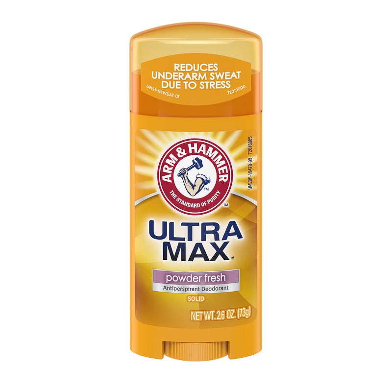 ARM & HAMMER ULTRAMAX Anti-Perspirant Deodorant Solid Powder Fresh 2.60 oz (Pack of 11) - Image 1