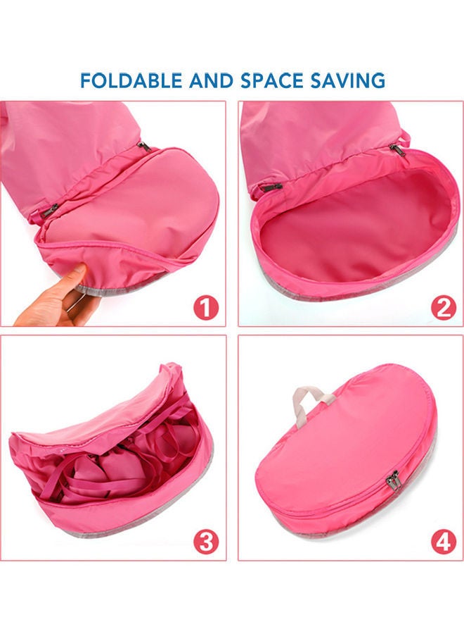 نيبمينينت حقيبة ظهر رياضية قابلة للطي مزودة برباط للاستخدام في الصالة الرياضية، مناسبة للأغراض الرطبة والجافة 42.00*10.00*32.00سم - Image 4