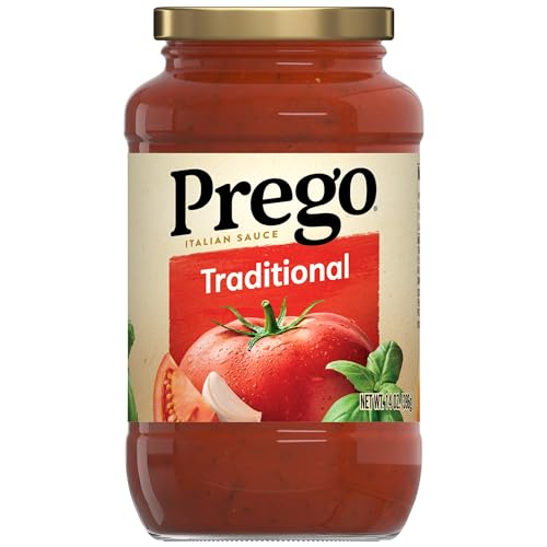 Prego Traditional Pasta Sauce, 14 Oz Jar - Image 1