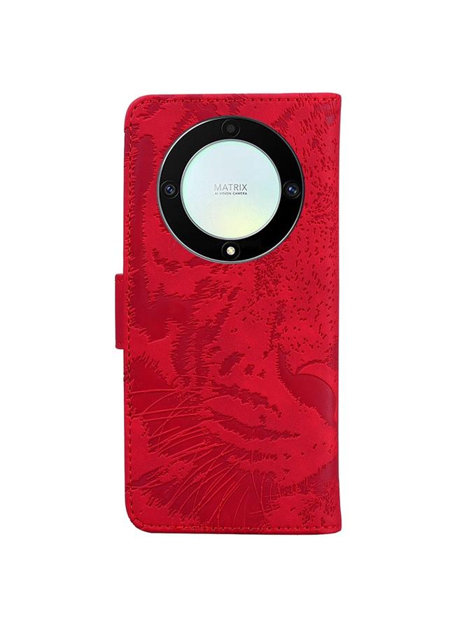 اس-توب جراب هاتف جلدي بنقشة نمر لهاتف Honor X9a - Image 3