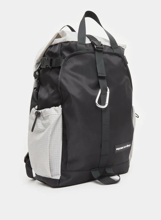 Styli Styli Folding Roll-Up Backpack with Side Pocket