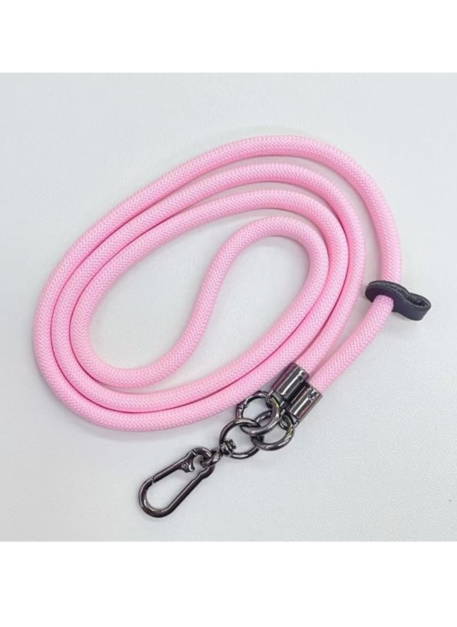 Generic Cell Phone Lanyard Convenient and Comfortable Lanyard Easy to Use Neck Phone Holder Adjustable Length Phone Strap Crossbody With Clear Patch Fits All Mobile Phones 