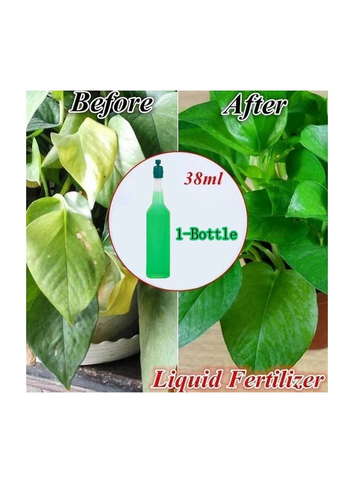 Generic 1-Bottle 38ml Hydroponic Plant Nutrient Solution Fertilizer,Bamboo Flower Fertilizer,Potted Green Concentrated Foliar Seed Fertilizer  - Image 2