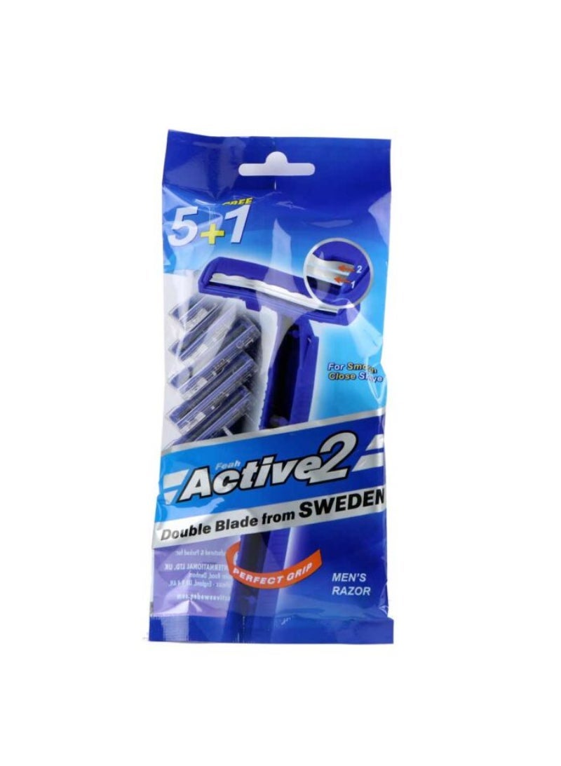 Feah Active 2 Men Razors For Smooth Grooming Get The Closest Shave