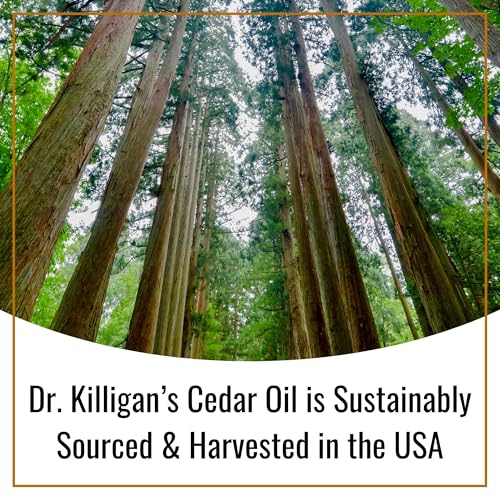Dr. KILLIGAN'S Dr. Killigan’s CedarWard Spray - 4 fl. oz. - Natural Cedar Oil Formula Restores Scent to Cedarwood Accessories, Closets, Drawers, Trunks, Chests, Pest and Moth Repellent for Clothes - Image 4