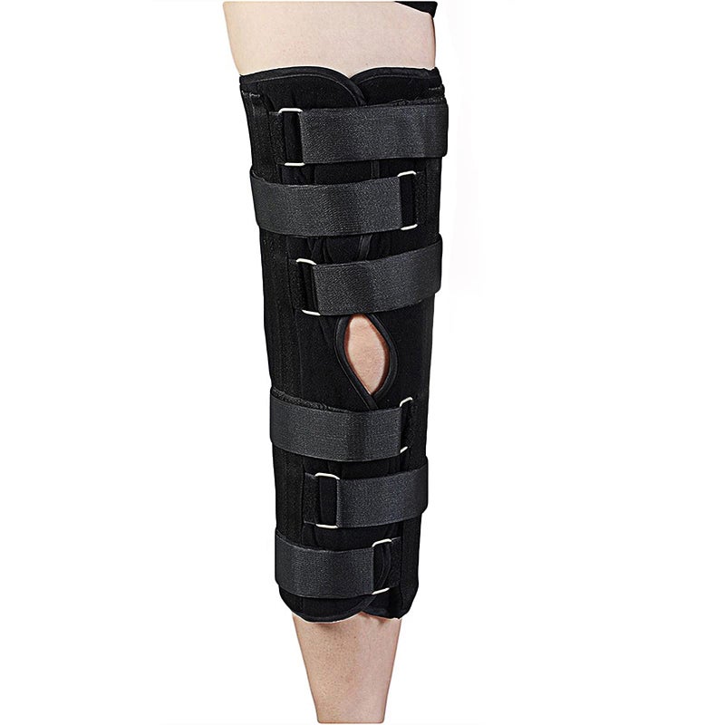 TANDCF Unisex Knee and leg immobilization Stabilizer for Post Surgery Recovery,Knee Fractures,Instability, ACL,MCL,Meniscus Tear,Arthritis,Displacement Recovery, 17.3" Length Universal - Image 1