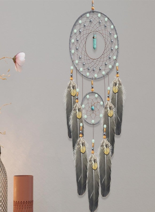 Awlee Dream Catchers for Adults Kids Handmade Dreamcatcher Hanging for Boy Girl Bedroom Wall Dector Glow in Dark Gift - Image 5