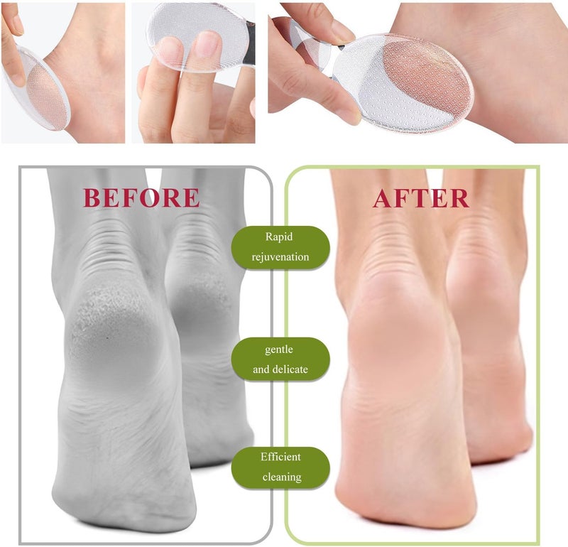TORMEN 8 Shape Glass Foot File Nano Callus Remover For Feet Tool Containing Micro Abrasive Particles Suitable Dry And wet Care of Hard Skin Nail Care - Image 3