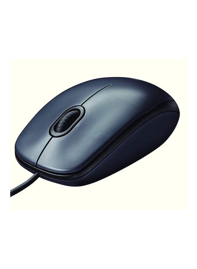 Logitech M90 Usb Mouse Dark-Grey - Image 2