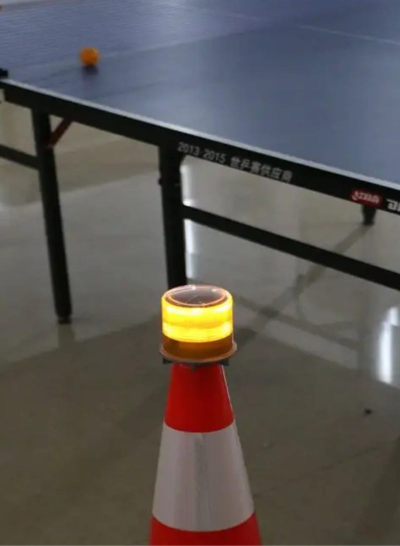 Solar Powered Warning Light, Multi-Color Waterproof Suitable for Cones, Work Sites and Emergency 1 Piece - Image 3