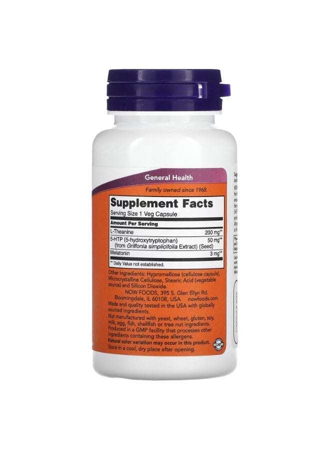 now Sleep Regimen 3-in-1, 90 Veg Capsules - Image 2