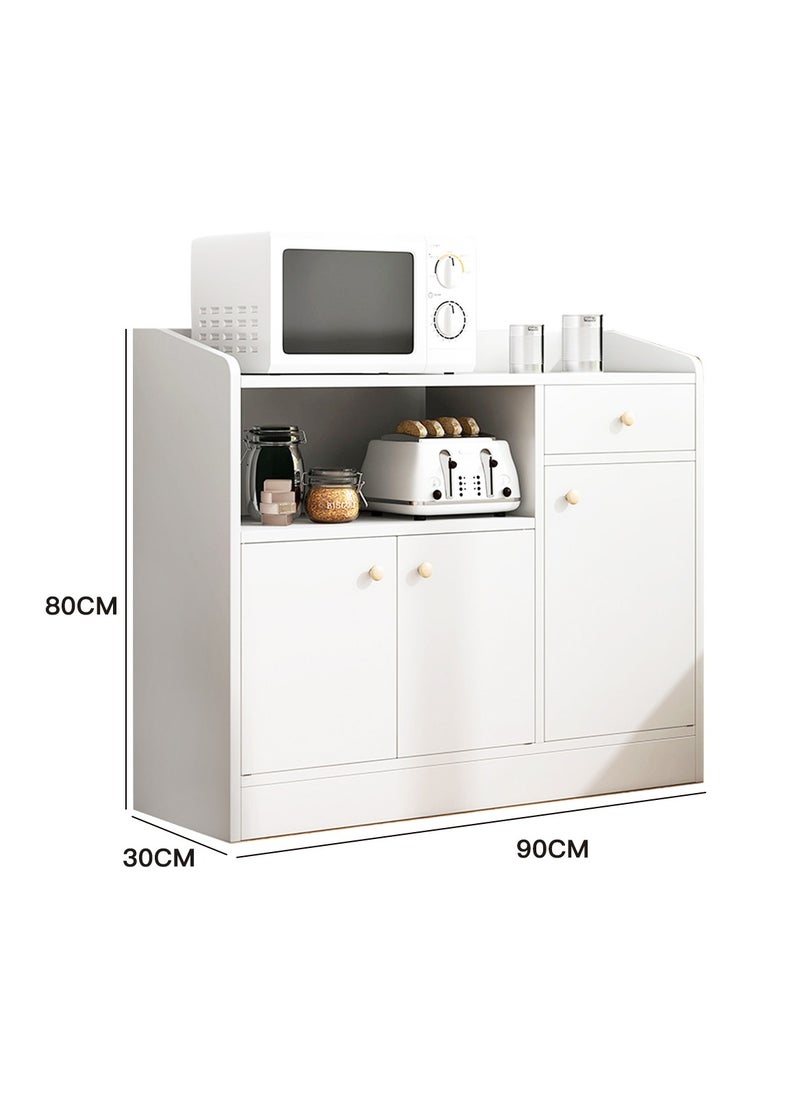 Sharpdo Modern Simple Multifunctional Kitchen Storage Cabinet Sideboard 90*30*80cm  - Image 3