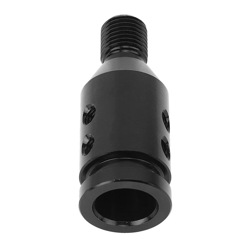 M12x1.25 Shift Knob Adapter Black Aluminum Alloy - Precision Manufactured Shift Threaded Adapter - Durable Shift Knob Retainer for Car Interior Upgrade - Image 5
