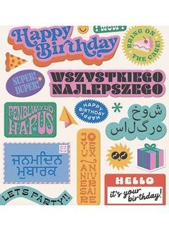 Pigment Pigment Studio Blom Birthday Wishes Greeting Card 