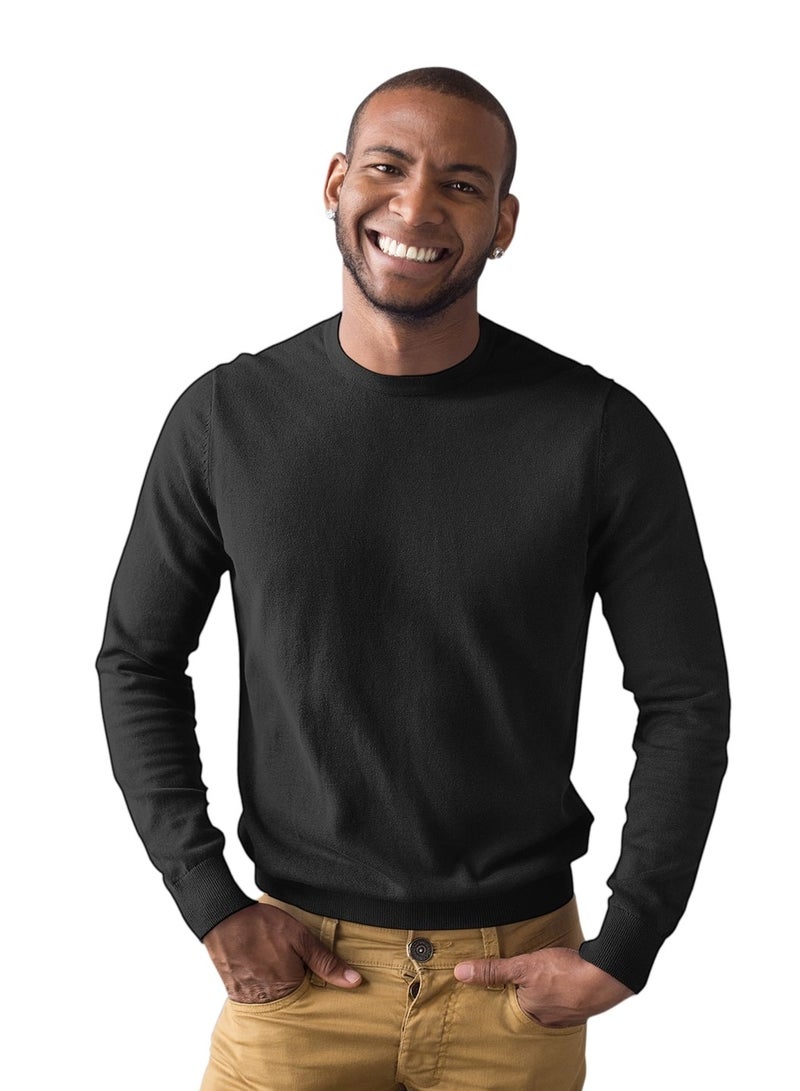 MERCH Santa's Night Shift Christmas Cotton Men's Sweatshirt  - Image 2