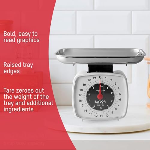 Taylor Precision Products Kitchen Scale (22-Pound/10-Kilogram) - Image 2