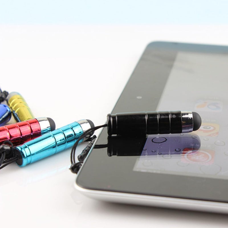 20 Pack Touch Pen Dust Plugs For All Touchscreen Devices Random Colors Protects Charging Port - Image 4