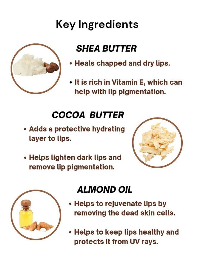 Nesa Cocoa Shea Lip Butter ; 15 Gms ; Dry Lipcare ; Chapped Lipcare ; Dark Lipcare ; Healthy And Nourished Lips ; Moisturising Lips ; Lip Balm - Image 4