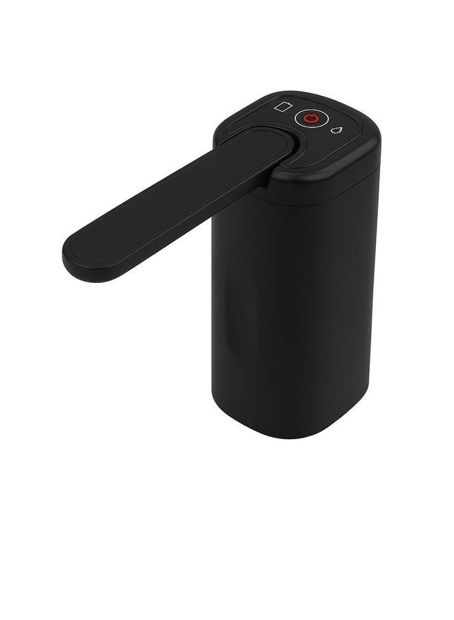 Smart touch-sensitive electric water pump, USB rechargeable - black  - Image 1