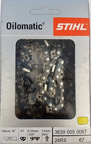 STIHL منشار ستيل 3639-005-0067 سلسلة منشار كامل الشفرات، 16 بوصة - Image 3