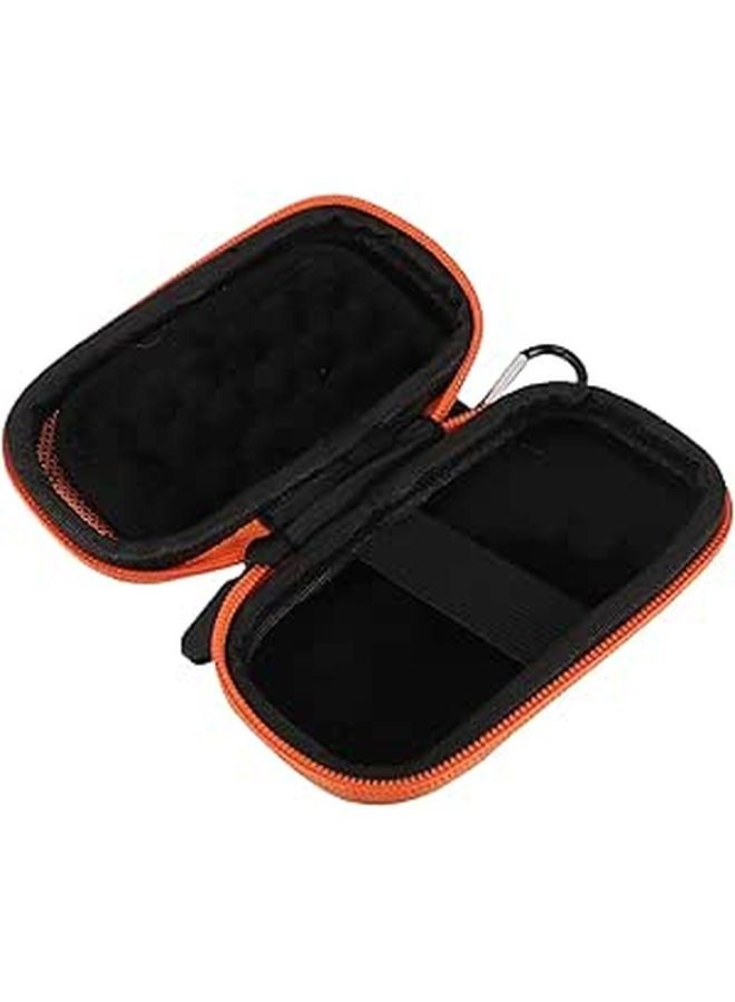 Shockproof EVA Hard Shell Storage Box With Orange Zipper Portable Hard Drive Case - Image 1