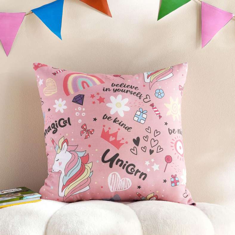 Pan Home Magical Unicorn Cushion for Kids